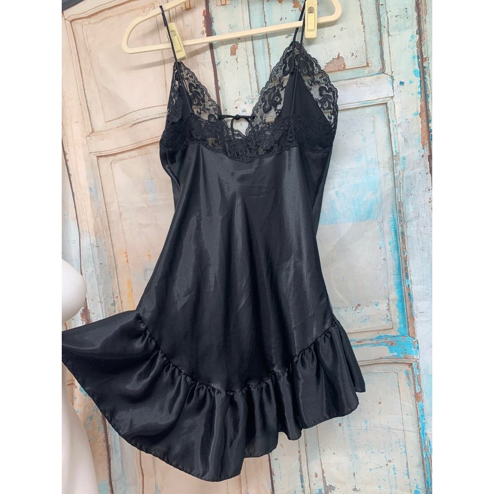 Feather Bed Intimates Black Medium - image 7